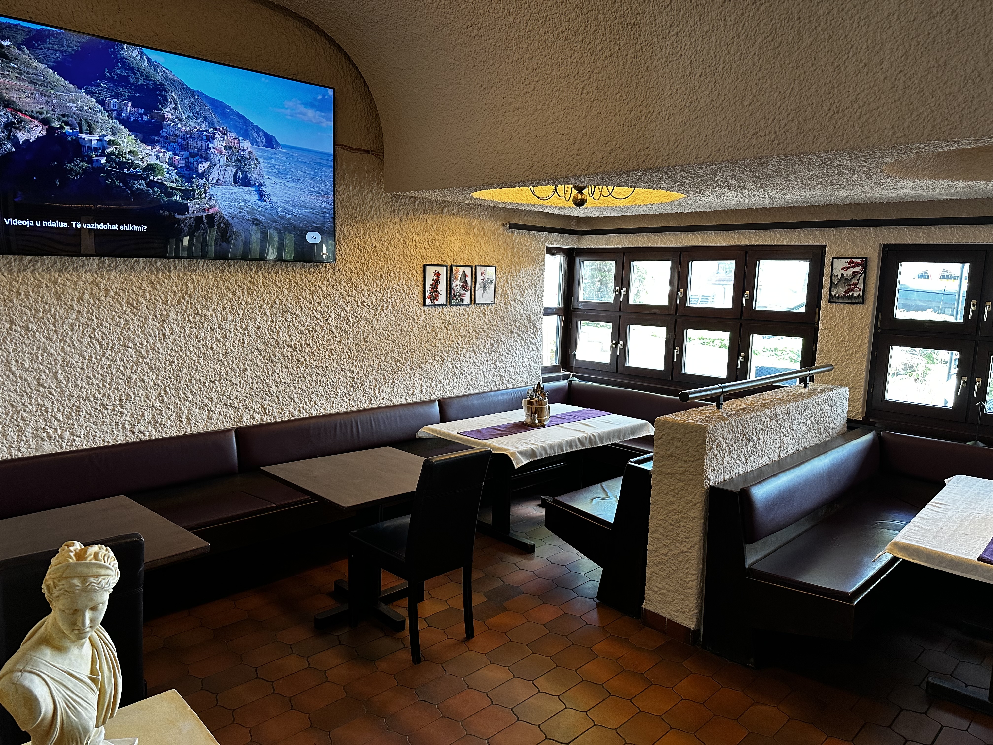 Gemütliche Atmosphäre im Restaurant